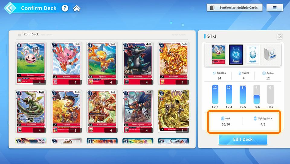 Decks and turns screenshot